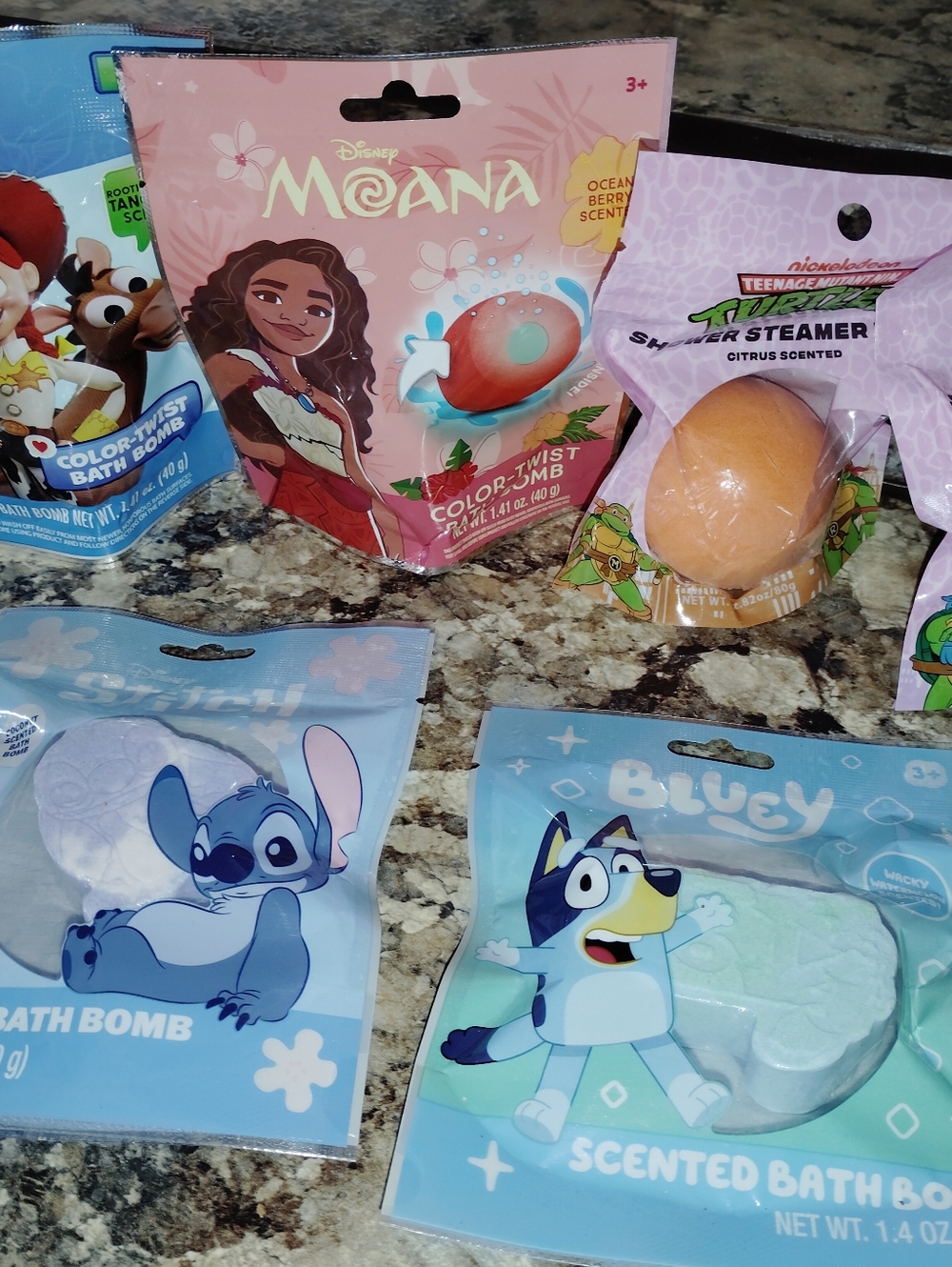Fun bath bomb set All New Disney And Nickelodeon